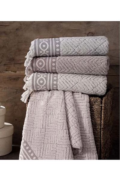Pupilla Ibiza 4-Piece Hand-Face Towel 50x90 cm