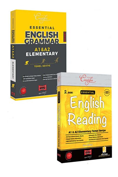Yargı Yayınları Essential English Grammar A1-A2 Elementary Temel Seviye & Ess...