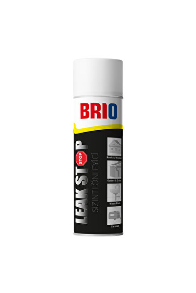 BRIO Sızdırmazlık Sprey Sızıntı Önleyici Su Geçirmez Sprey Beyaz 500ml