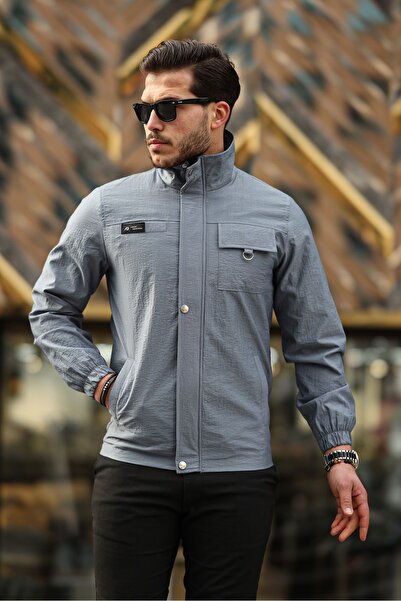 BOYS MANS Ανδρικό Εποχιακό Παλτό Εποχιακό Μπουφάν