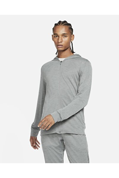 Nike Yoga Dri-fıt Tam Boy Fermuarlı Erkek Ceketi Cz2217-068
