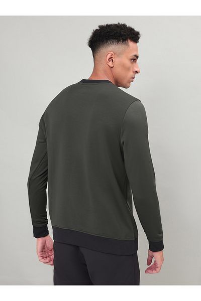 Technosport By Styli Full Sleeve Fleece Printed Sweatshirt