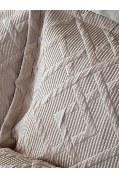 BED LİNE Yatak Örtüsü Tek Kişilik Zen Bej 170x240 Cm