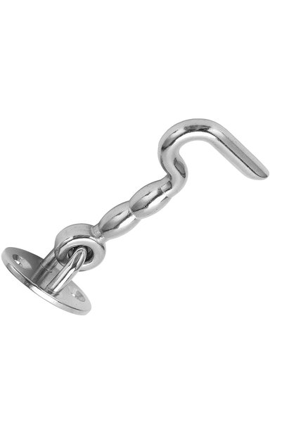 MARİNE TOWN Boğumlu Kapı Kancası. 75mm. Paslanmaz. Tekne Kabin Güverte