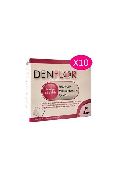 Delta Denflor Probiotic Food - 10 Sachet Supplements