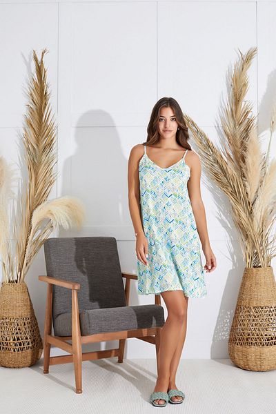Sevim 15526 Model Thin Strap Tunic