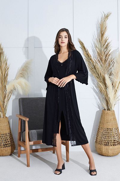 Sevim 15771 Model Dressing Gown Set