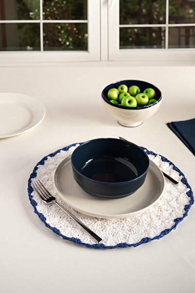 DECORDEM Merin Supla, Amerikan Servis, Dekoratif Altlık, 36cm