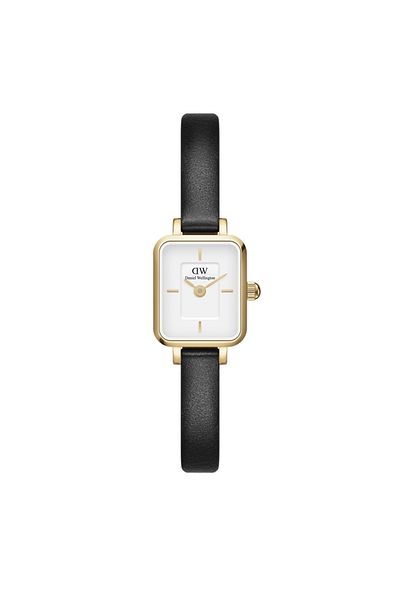 Daniel Wellington Quadro Mini Damenuhr Schwarz Dw00100729
