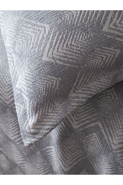 BED LİNE 230X240 cm Areca Gray Bedspread Double