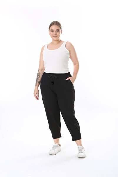XL Modam Plus Size Lycra Viscose Capri Pants - Women