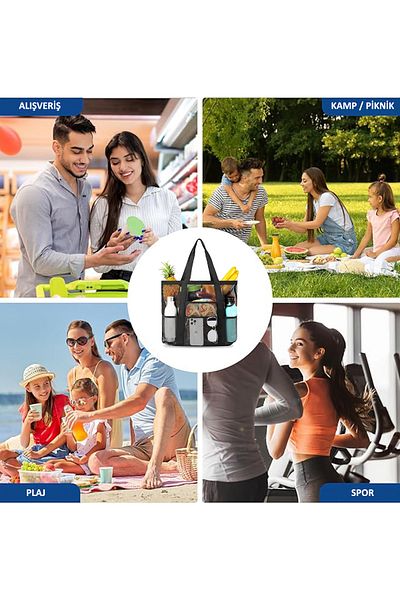 D'VERS Ultra Light Women's Shoulder Bag - Shopping Camping Picnic Beach Sports
