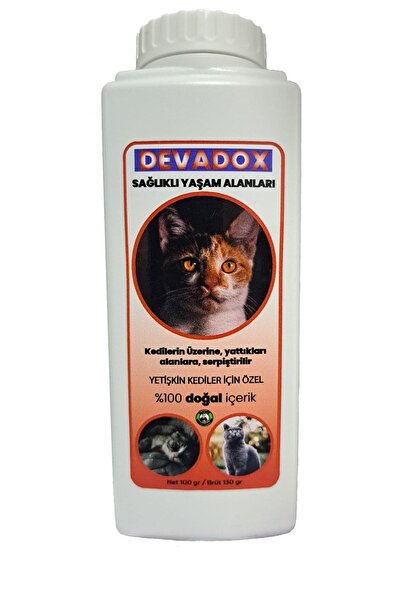 devavit Yetişkin Kediler İçin Doğal Bit Pire Tozu 100 gr