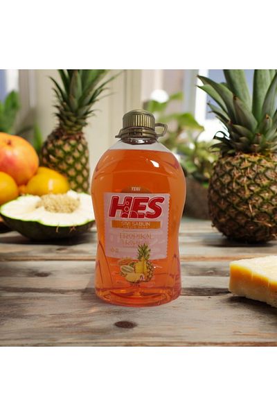 Hes Tropical Liquid Soap - 3 Liters