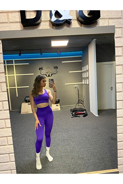 Fitvizite Dikişsiz Spor Tayt - Büstiyer Takım - Fit Serisi