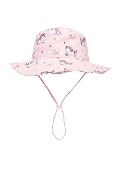 Petityu Upf50+ Sun Protection - Adjustable Head Cap and Unicorn Pattern Pink Petityu Hat