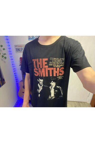 Köstebek The Smiths Μαύρο Unisex κοντομάνικο μπλουζάκι
