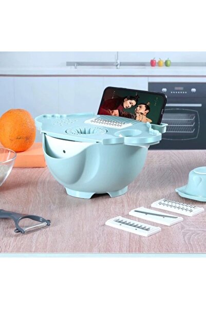 AQUATECH Multi fonksiyonel Salata hazırlama ve meyve sıkma aparatı