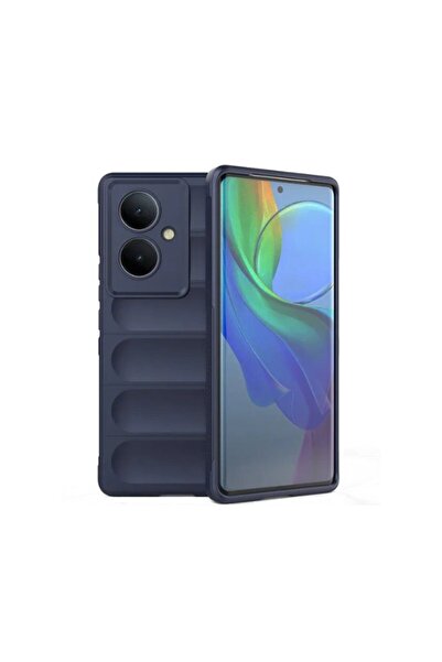 vivo V29 Lite Kılıf Optimum Silikon - Lacivert