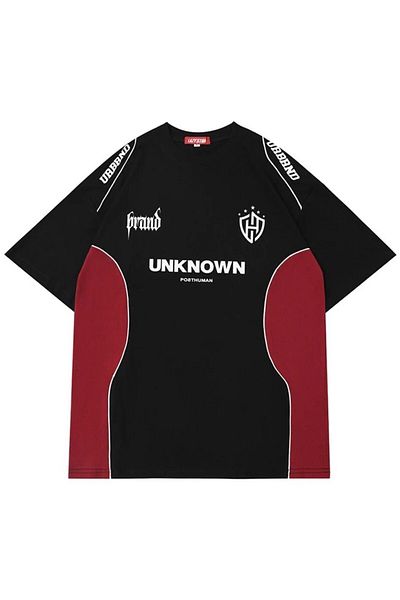 Köstebek Άγνωστο Μεταανθρώπινο Μαύρο Κόκκινο Unisex Tshirt