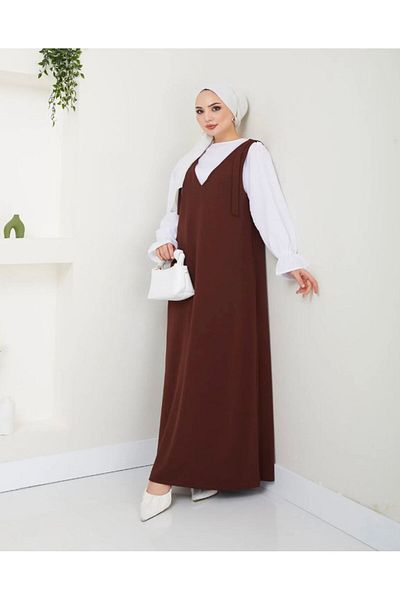 modasindoma Women's Gilet with Shoulder Laces