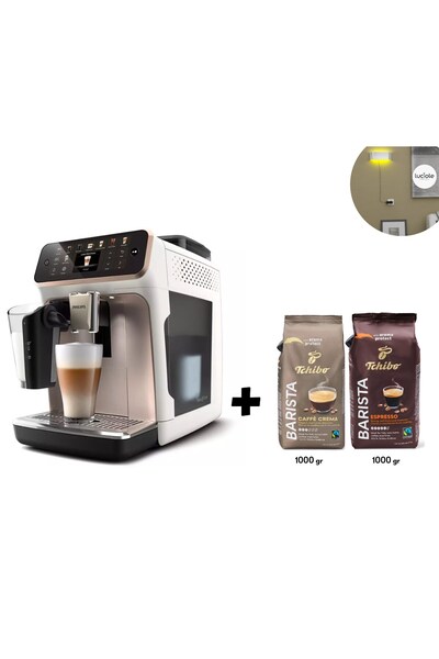 Philips Tek Dokunuşla 12 Çeşit Sıcak-Soğuk İçecek Tam Otomatik Espresso Makin...