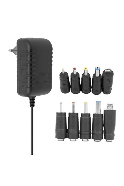 Powermaster 9 Volt 2 Amper Priz Tipi Plastik Kasa Adaptör 5.5*2.5 Uç Pm-7850 ...