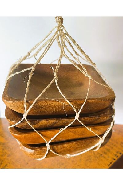 Akasya طقم أوعية للوجبات الخفيفة مكون من 4 قطع