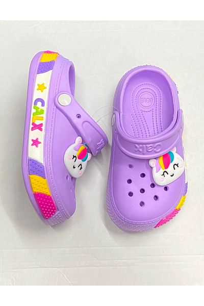 Calx Unicorn Figured Non-slip Sole Children's Sandals Slippers