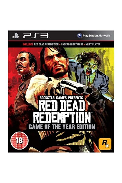 Rockstar Ps3 Red Dead Redemption Goy Edition Zombi Ve Normal Versiyon 2 Oyun ...