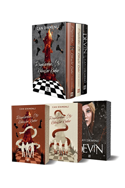 dokuzyayinlari Can Dikmenli İmzalı Kutulu Set (3 Takım Kitap) / Can Dikmenli ...