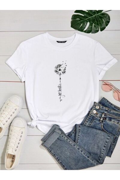 CLASSY.MODA Tricou cu tricou pentru femei - Tricou cu mânecă scurtă oversize ...