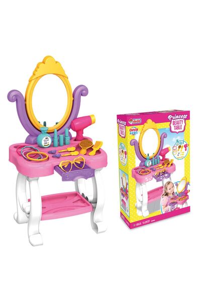 Nilly Toys Prenses Güzellik Masası 03696 - Aksesuarlı aynalı