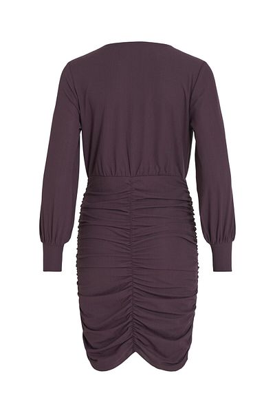 VILA Drapiertes Minikleid