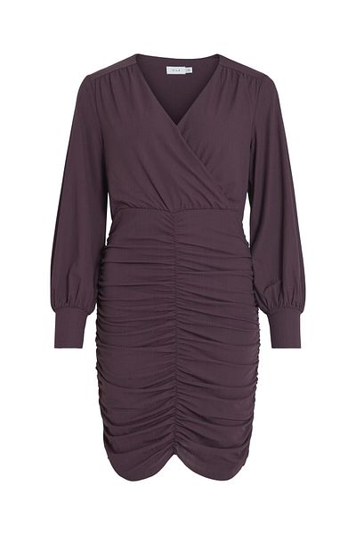 VILA Drapiertes Minikleid