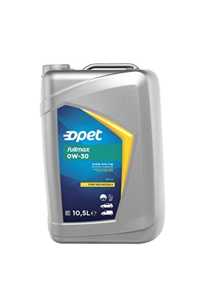 opet Fullmax 0w-30 (10,5l) Yeni Nesil Motorların Ihtiyaç Duyduğu Yüksek Perfo...