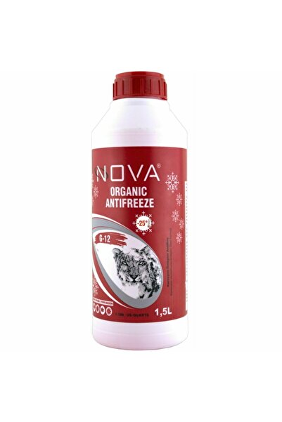 Nova -25 Derece Organik Kırmızı G12 Antifriz 1.5litre