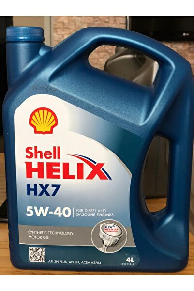 SHELL Helıx Hx7 5w40 4 Lıtre Dizel Ve Benzinli Motorlar Için