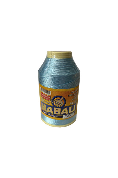 Yabalı Polyester Dikiş İpi, Dantel İpi, Nakış İpi 100 Gram, Renk No: 519 Renk...