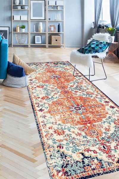 eco concept Etnik Desen Halı, Geleneksel Motifli Halı, Oriental Desen Halı, K...