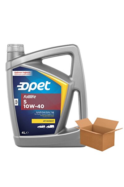 opet Fulllife S 10w-40 Sentetik Motor Yağı 4 L X 4 Adet