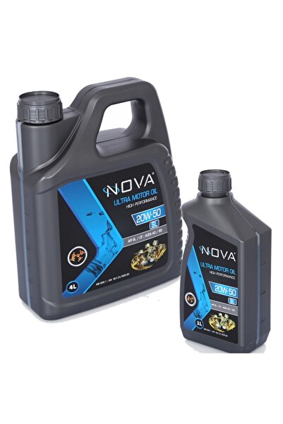 Nova 20w-50 5 Litre Motor Yağı Benzin, Lpg, Dizel Uyumlu