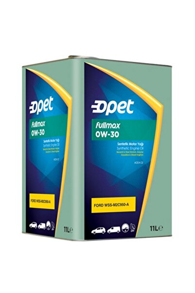 opet Fullmax 0w-30 Acea C2 Dpf Sentetik Motor Yağı 11 Litre Teneke