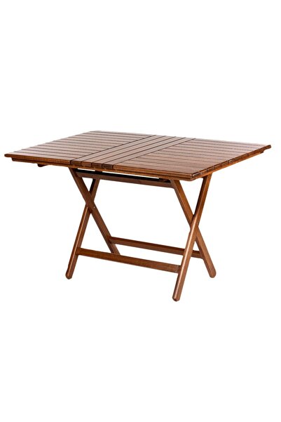 Genel Markalar Atina 70x120 Katlanır Ahşap Bahçe Balkon Mutfak Masası