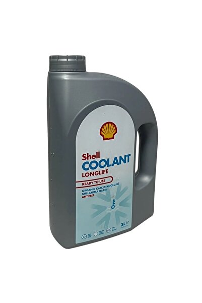 SHELL Coolant LongLife Kırmızı Hazır Antifriz 3 Litre -37 C (2 Adet)