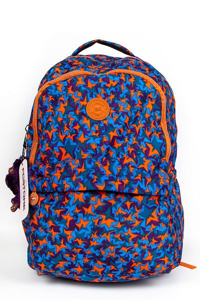FCSTORE School Bag Unisex Purple Large Size Waterproof Clinker Fabric Travel Laptop Bag Waterproof