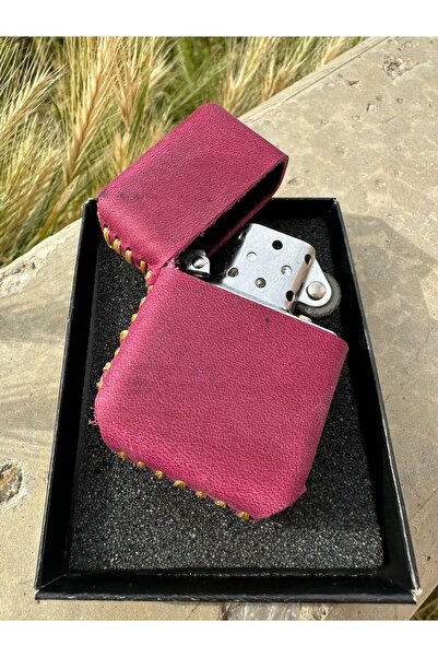ÜMİT DERİCİLİK Leather Handmade El Yapımı Hakiki Deri Çakmak Benzinli