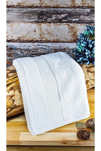 Bambum Home Bambum Cindy - Πετσέτα Προσώπου Microcotton Ecru 50x90cm