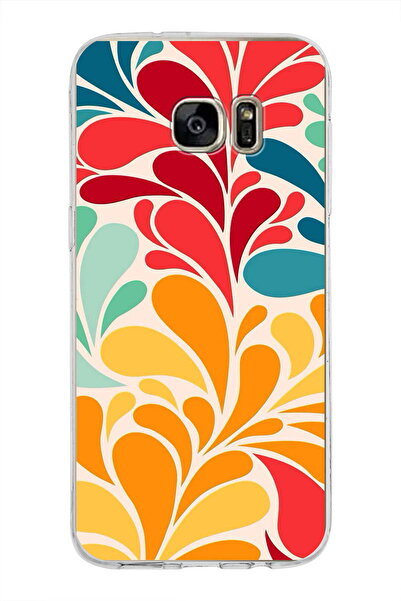 PrintiFy حافظة شفافة مطبوعة مقاس 1 ملم بألوان ريترو 5 متوافقة مع هاتف Samsung...