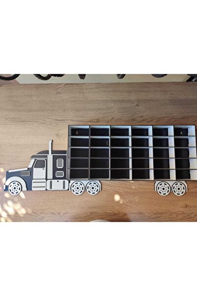 BELİNAY ÇOCUK DÜNYASI Siyah-beyaz Tır Rafı-boş Kasa